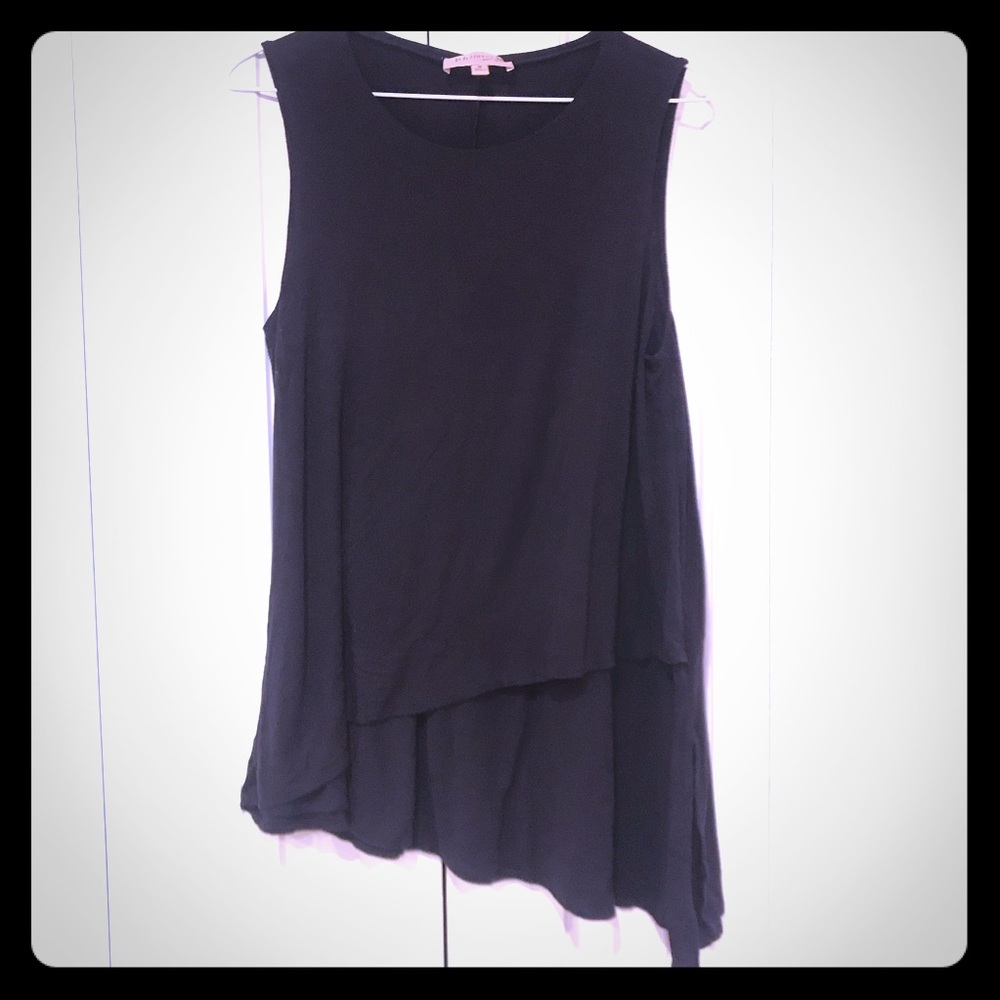 Philosophy Layered tunic tank top